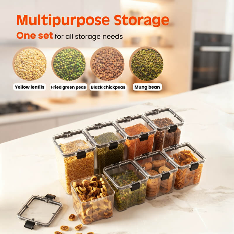 Premium Airtight Storage Containers – BPA-Free | Unbreakable
