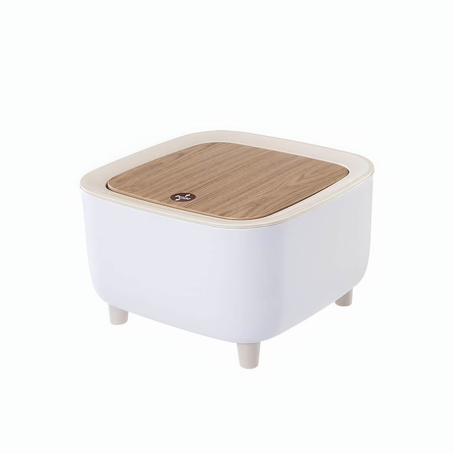 Classy Desktop Push Button Trash Bin