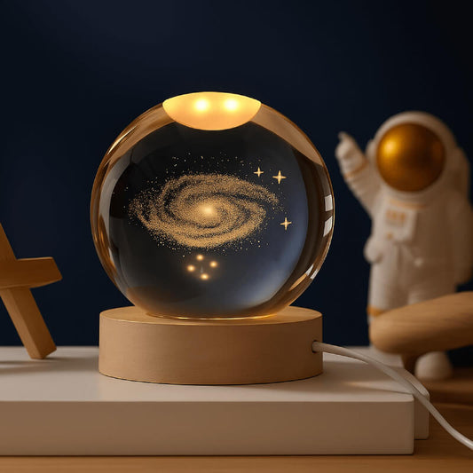 LumiSphere 3D Crystal Lamp Ball (Assorted Design)