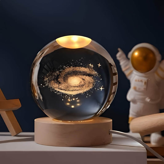 LumiSphere 3D Crystal Lamp Ball (Assorted Design)