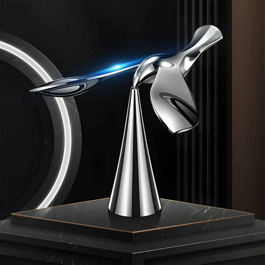 LuxeWing Balancing Bird Opener – Minimalist Decor