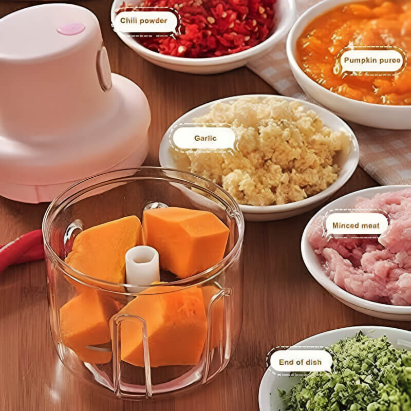 Compact Electric Mini Food Chopper