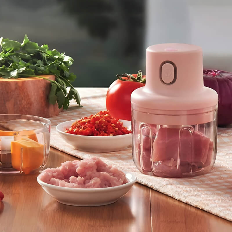 Compact Electric Mini Food Chopper