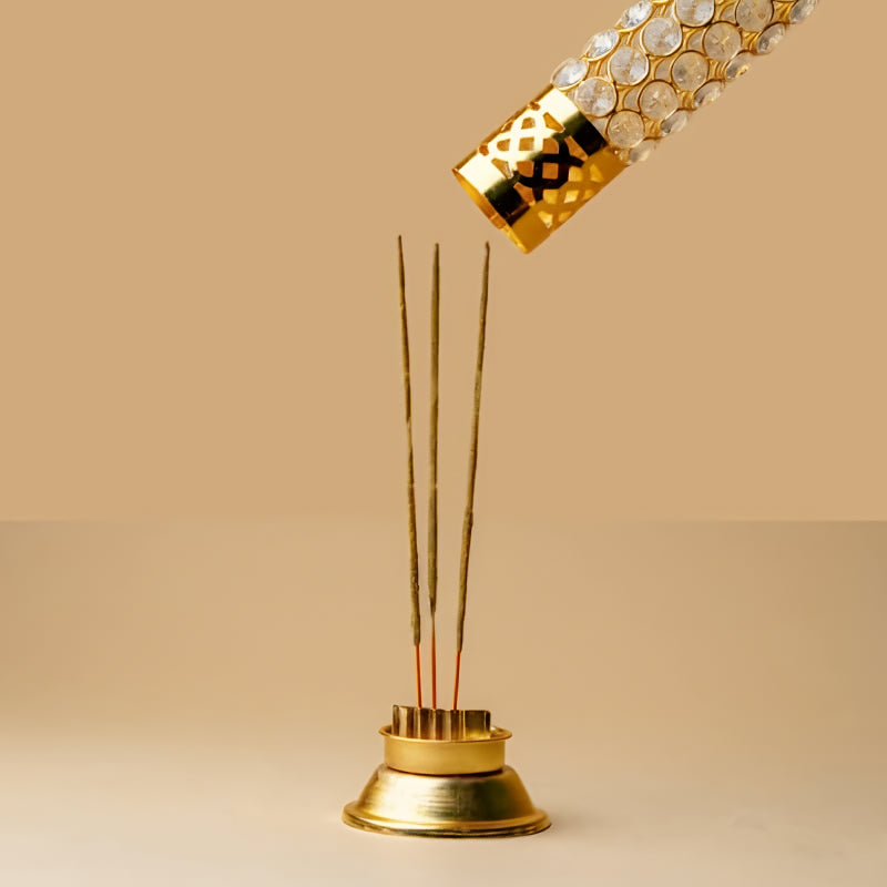 Crystal Agarbatti & Incense Holder