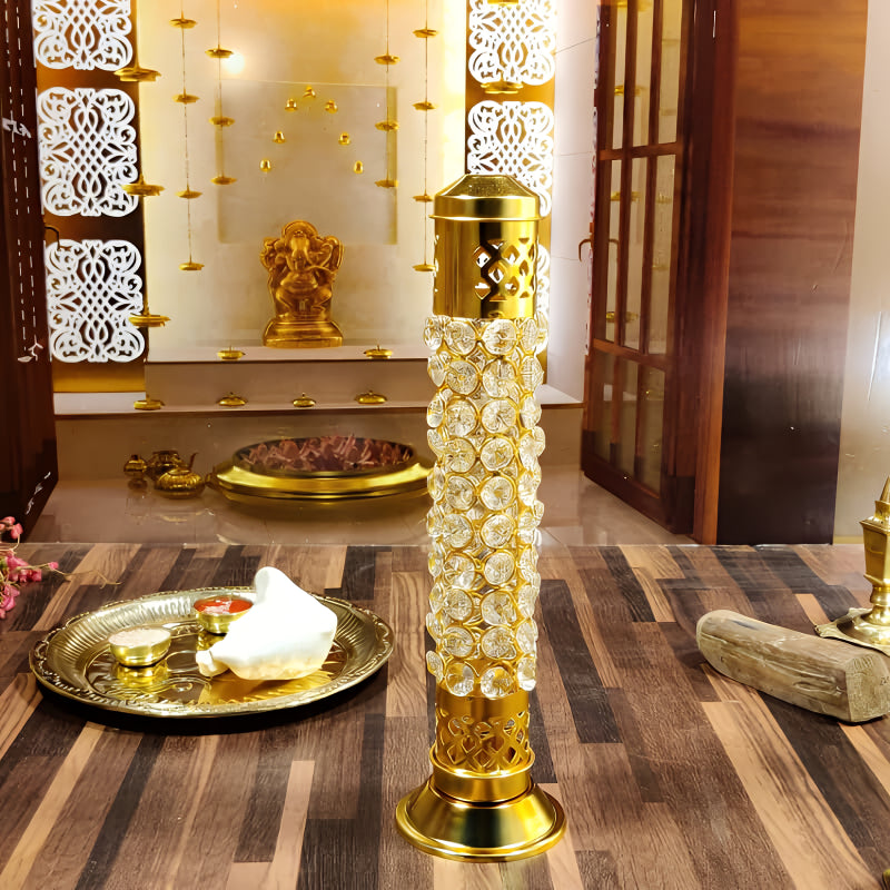 Crystal Agarbatti & Incense Holder