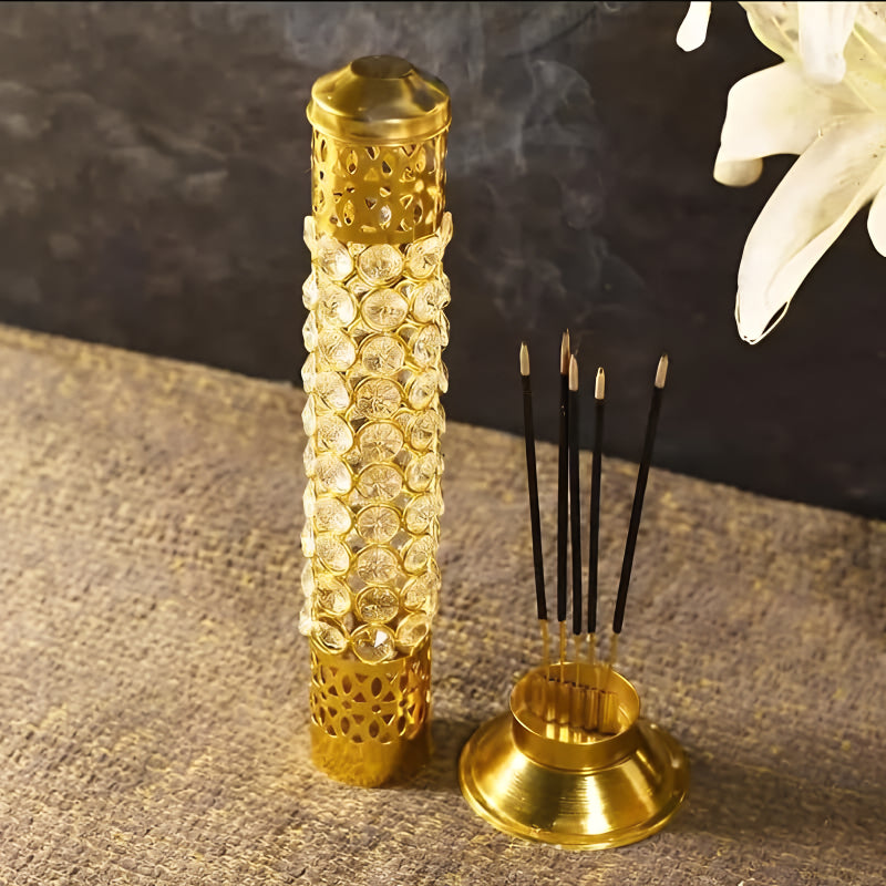 Crystal Agarbatti & Incense Holder