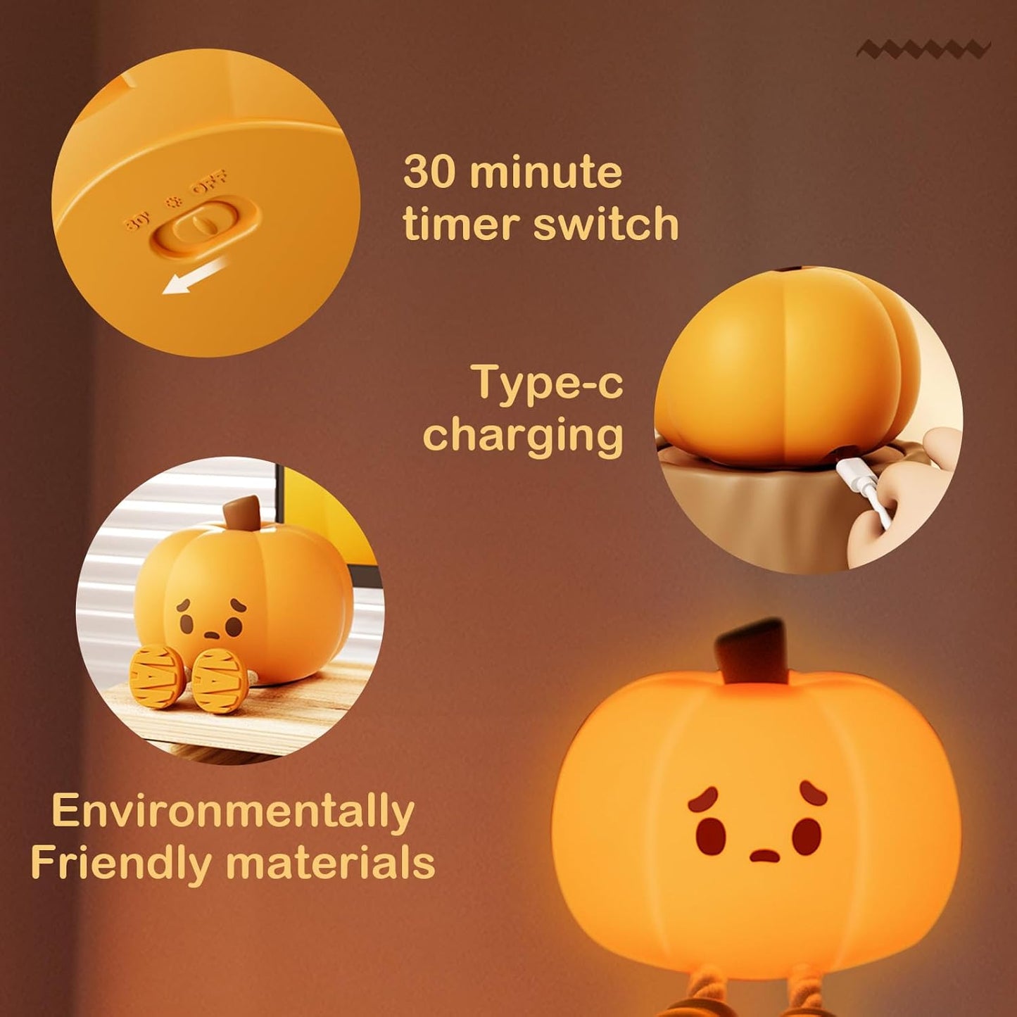 LumiGloom Pumpkin Lamp