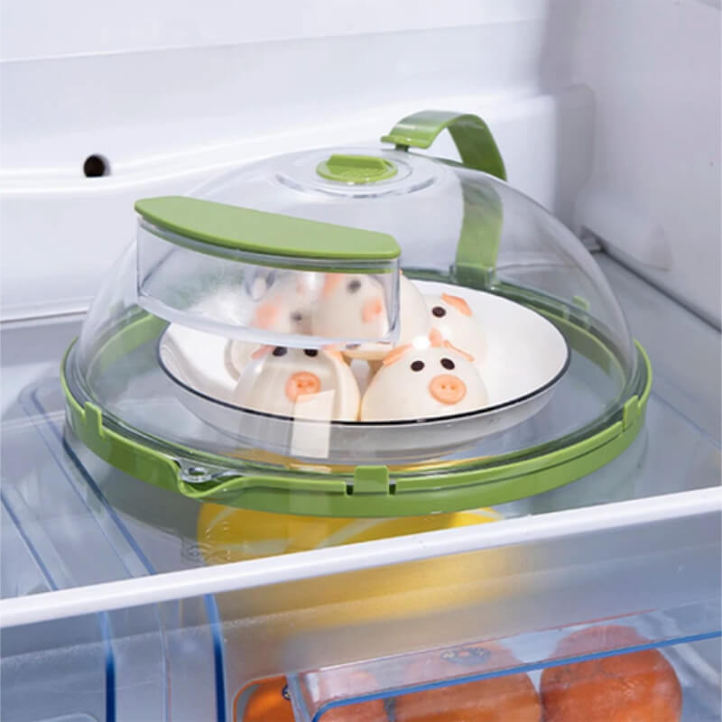 Ventilated Steam-Release Microwave Cover