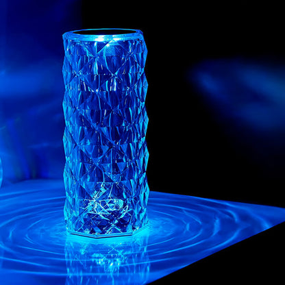 RoseLux™ Crystal Tower Lamp