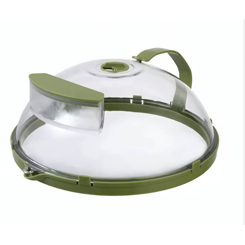 Ventilated Steam-Release Microwave Cover