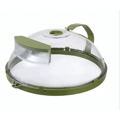 Ventilated Steam-Release Microwave Cover