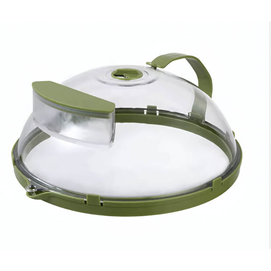 Ventilated Steam-Release Microwave Cover