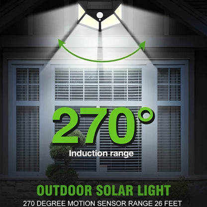 LumiGuard Solar Wall Light