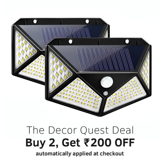 LumiGuard Solar Wall Light