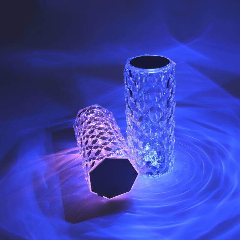 RoseLux™ Crystal Tower Lamp