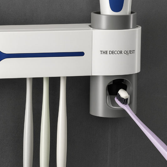 UV Sterilizer Pro – Smart UV Toothbrush Holder With Paste Dispenser