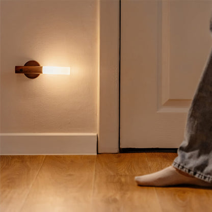 GlowBeam™ Wooden Sensor Lamp