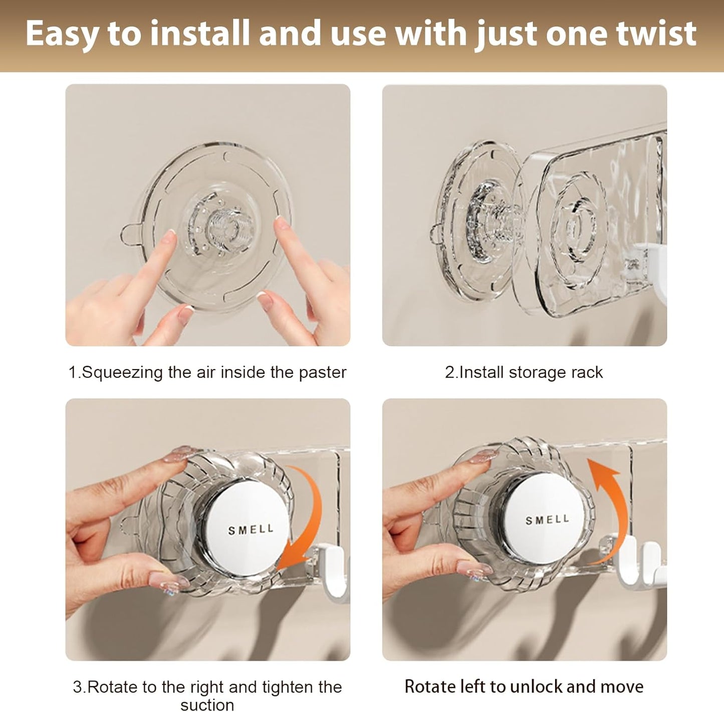 AeroLock™ Suction Hook Bar